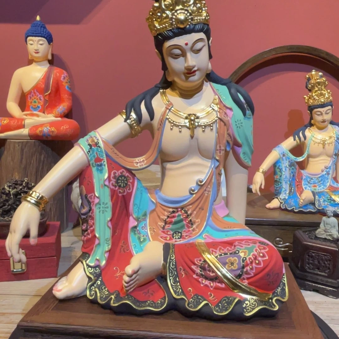 ****石材40公分自在观音高级款