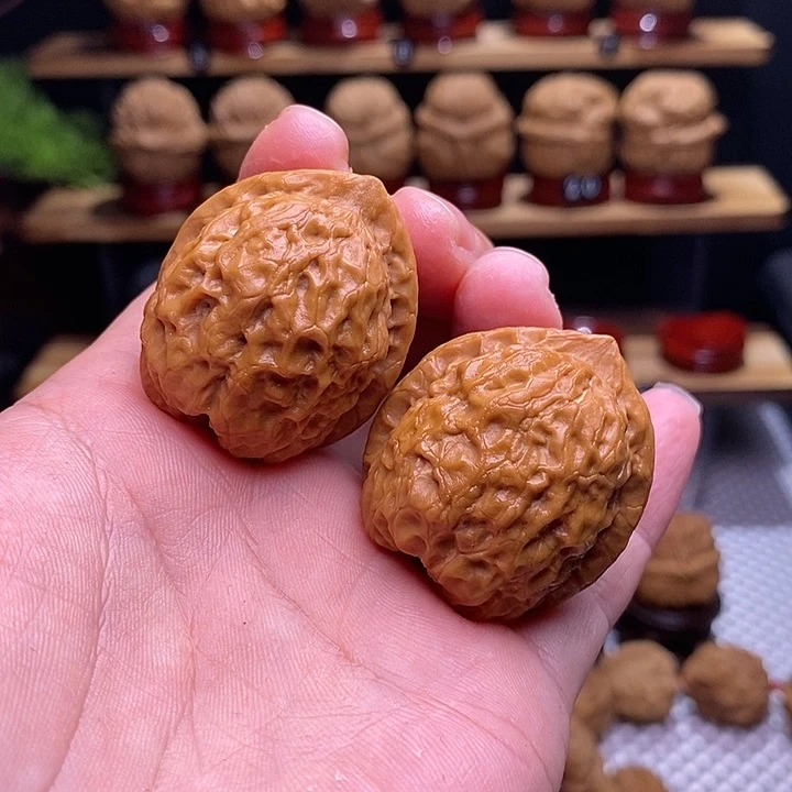 文玩核桃把件公子帽38