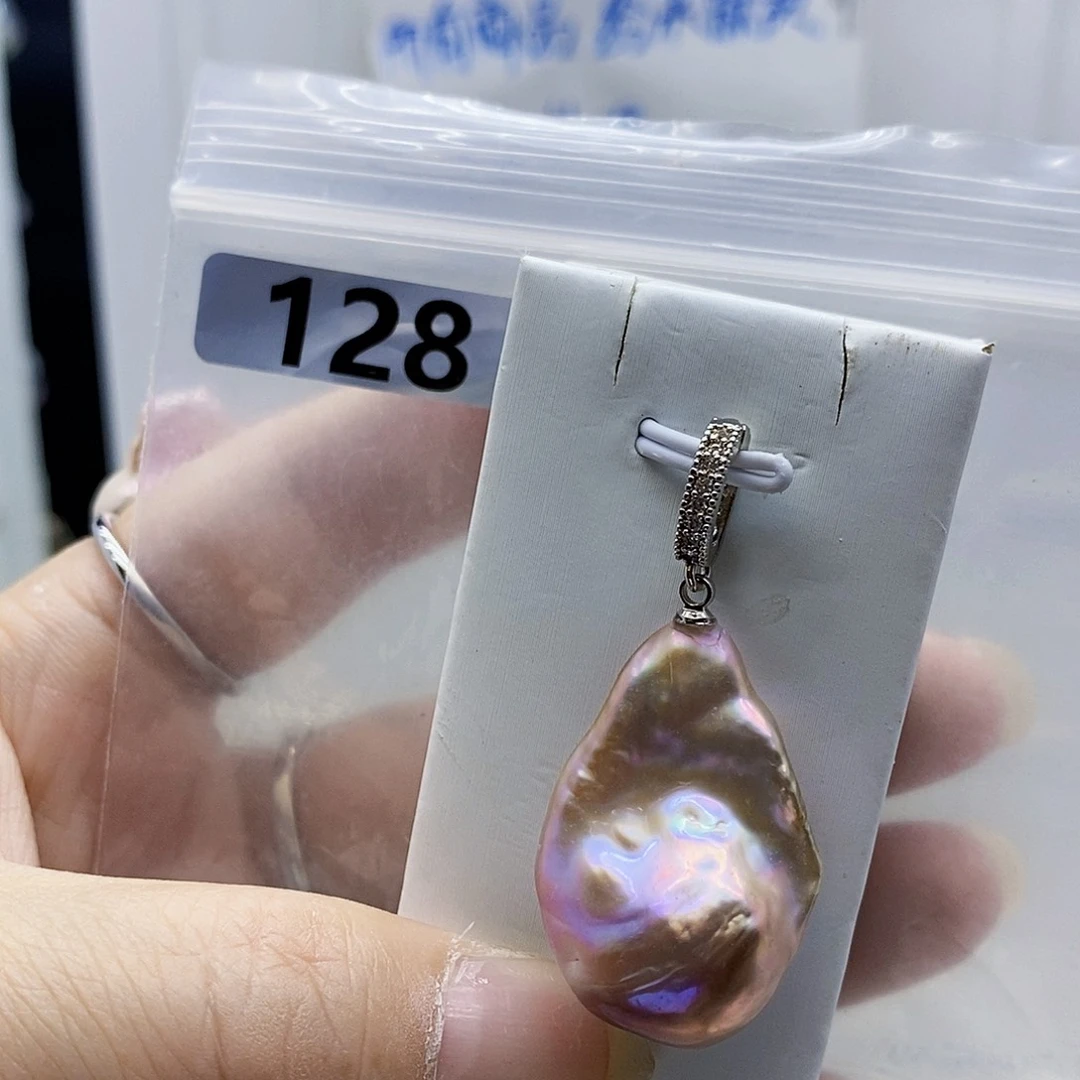 颈饰合金淡水珍珠