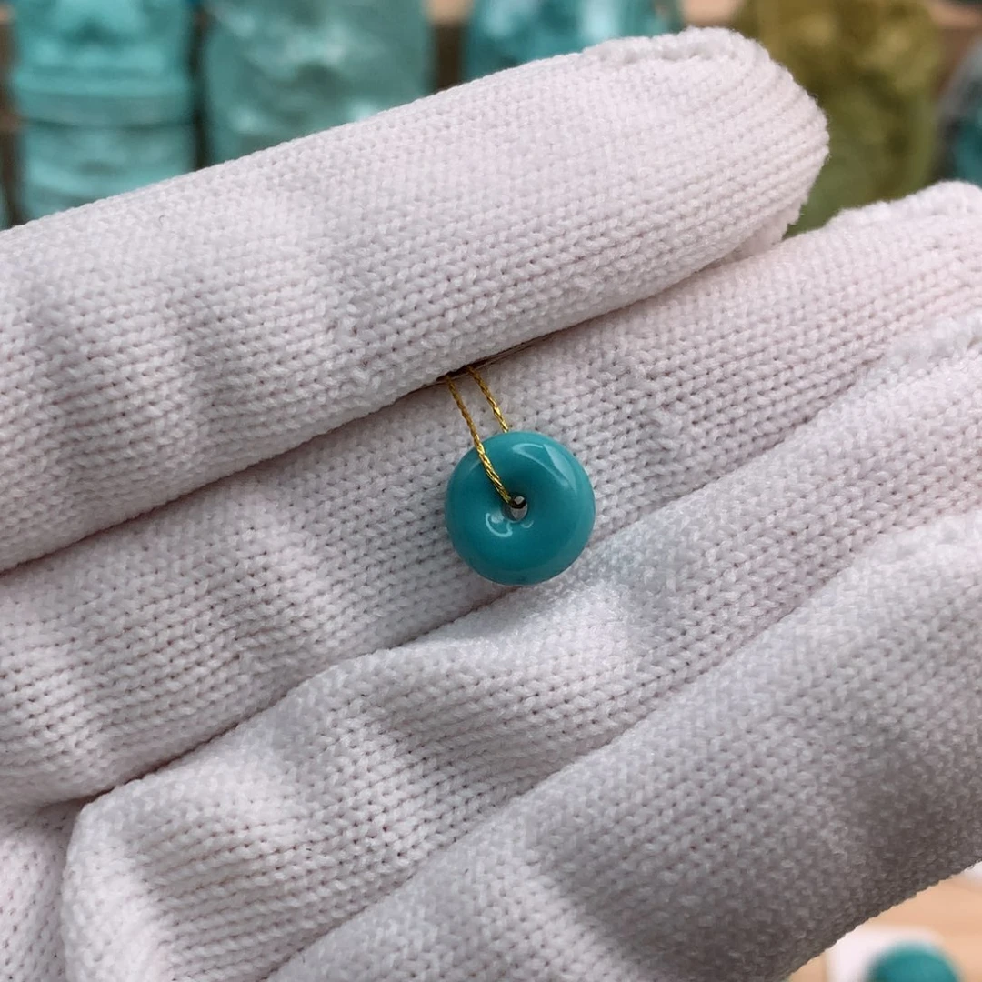 绿松石珠宝玉石未镶嵌