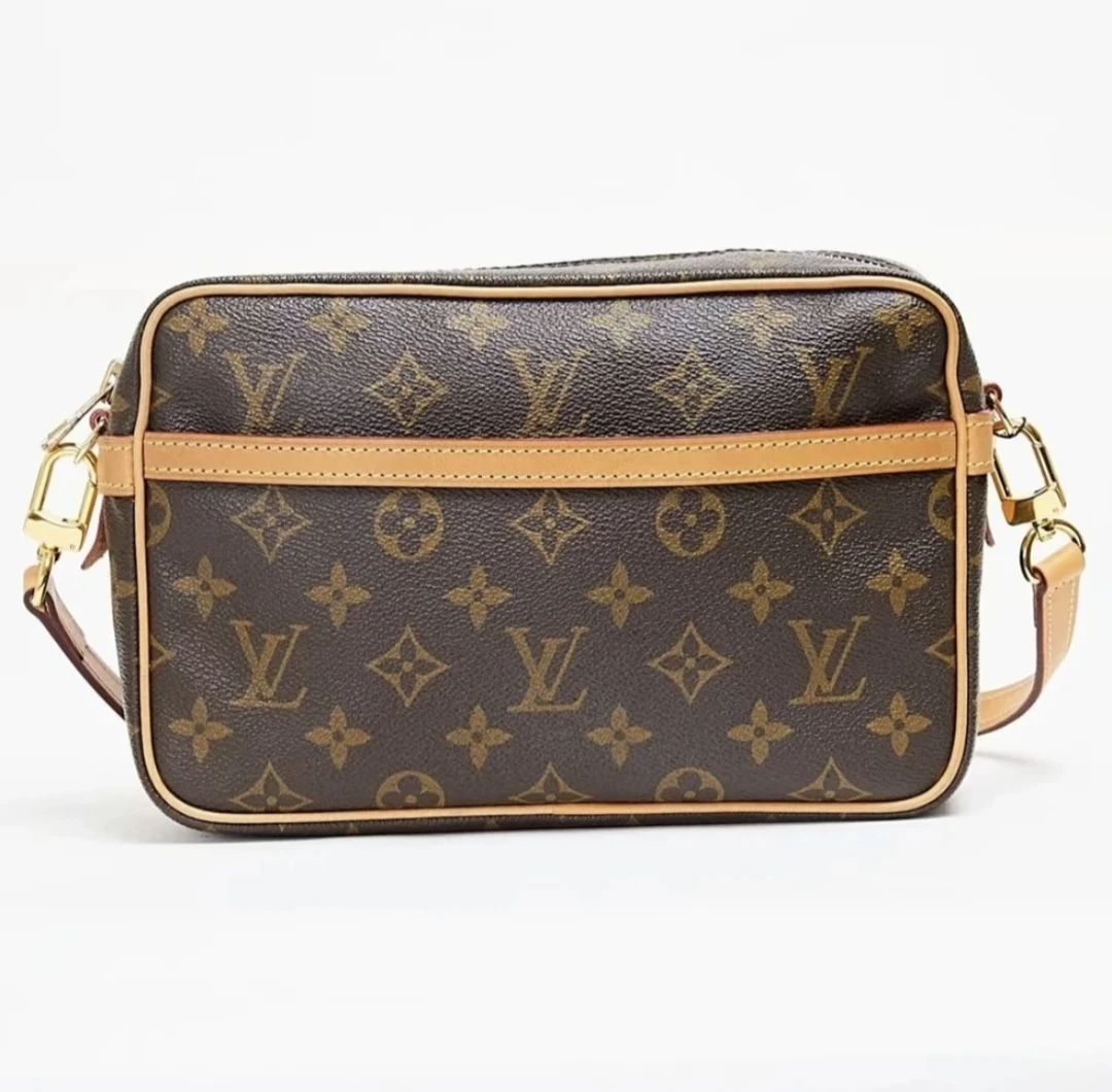 99新 LouisVuitton/路易威登 95新23相机包换新植柔革