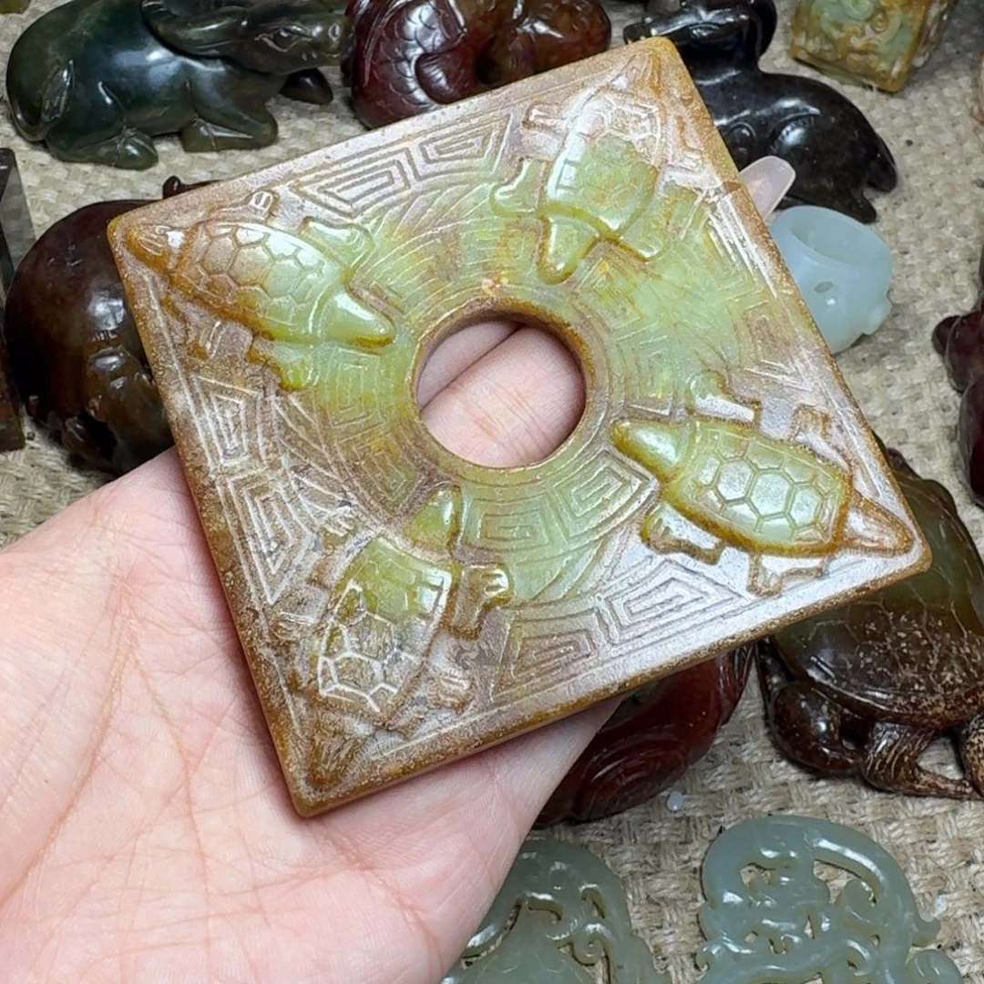 白玉菩提吊坠挂件