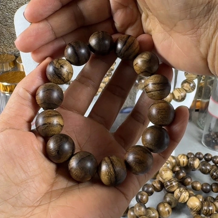 手串沉香汤白棋虎纹瘤