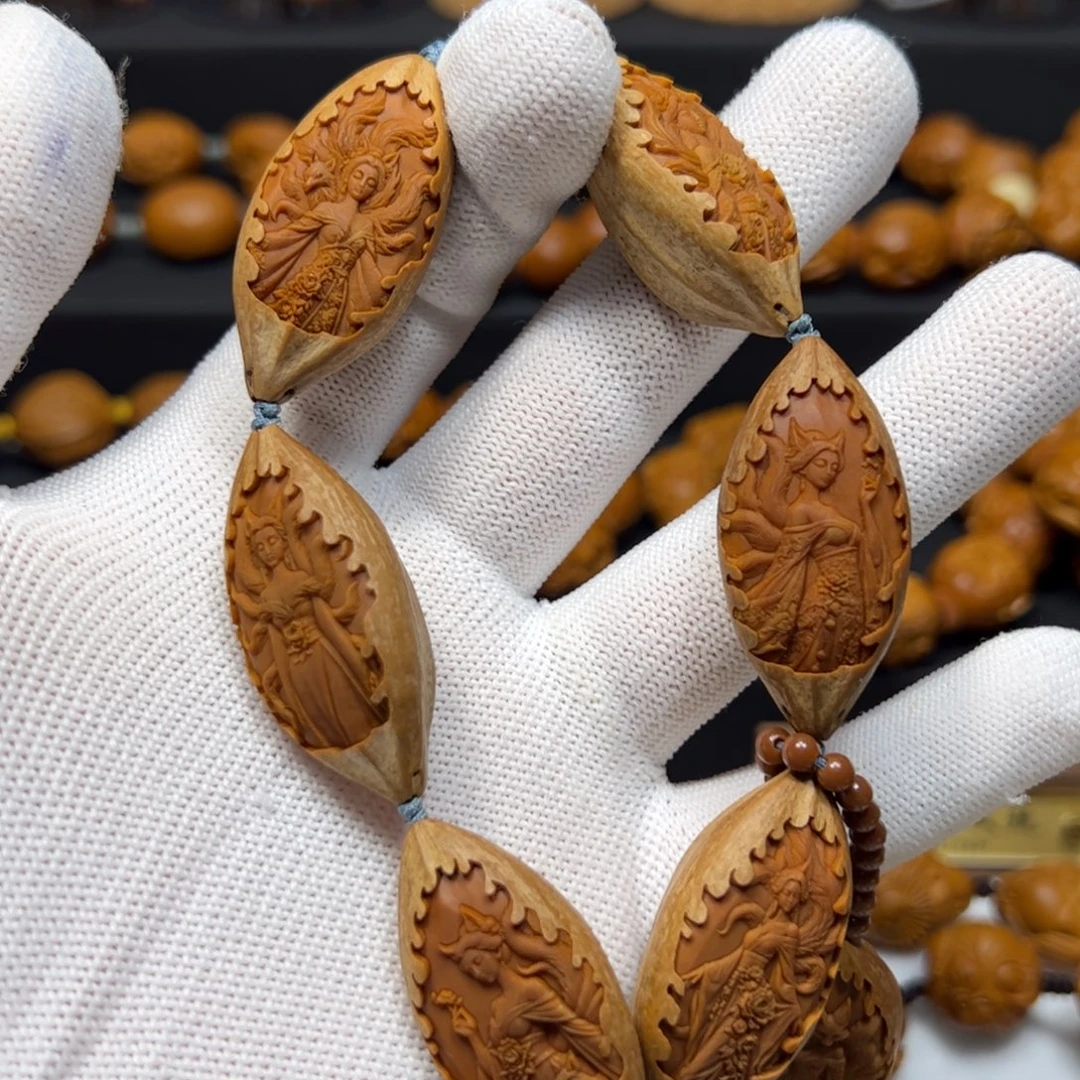 橄榄核手串/手链1.9九尾狐