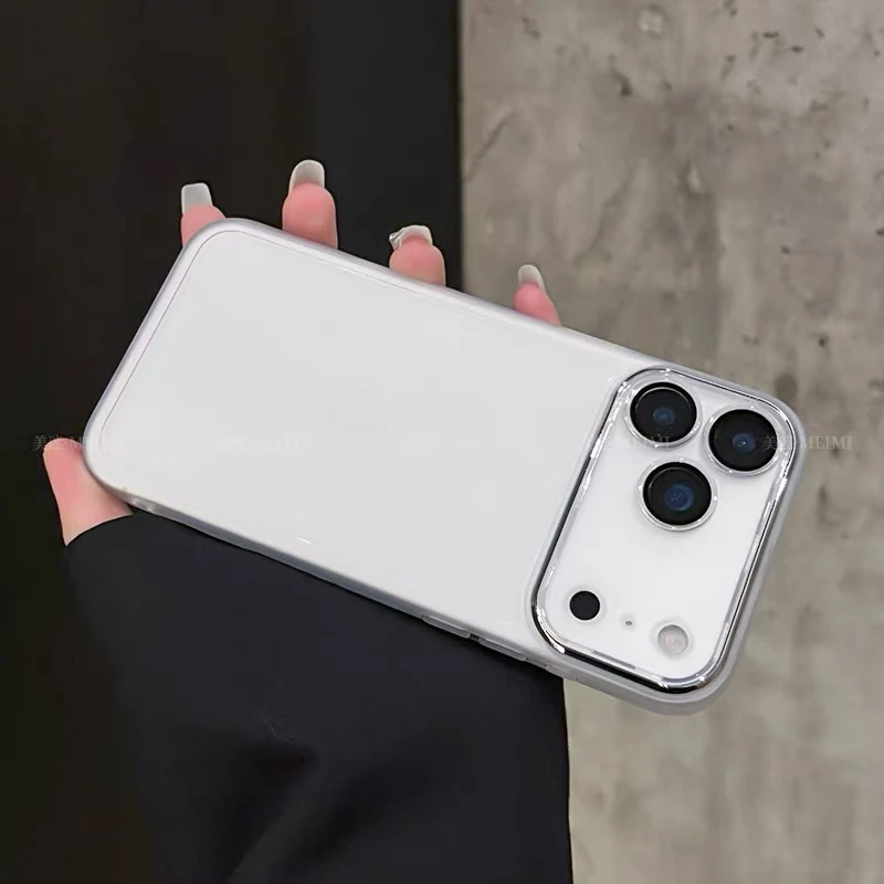 适用苹果17promax手机壳超薄自带镜头膜iPhone17pro简约17Air防摔