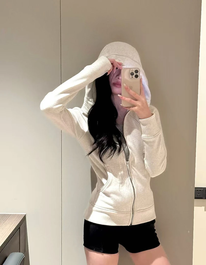 <桑妮专属>1u卫衣scba 秋冬加绒 拉链连帽外套