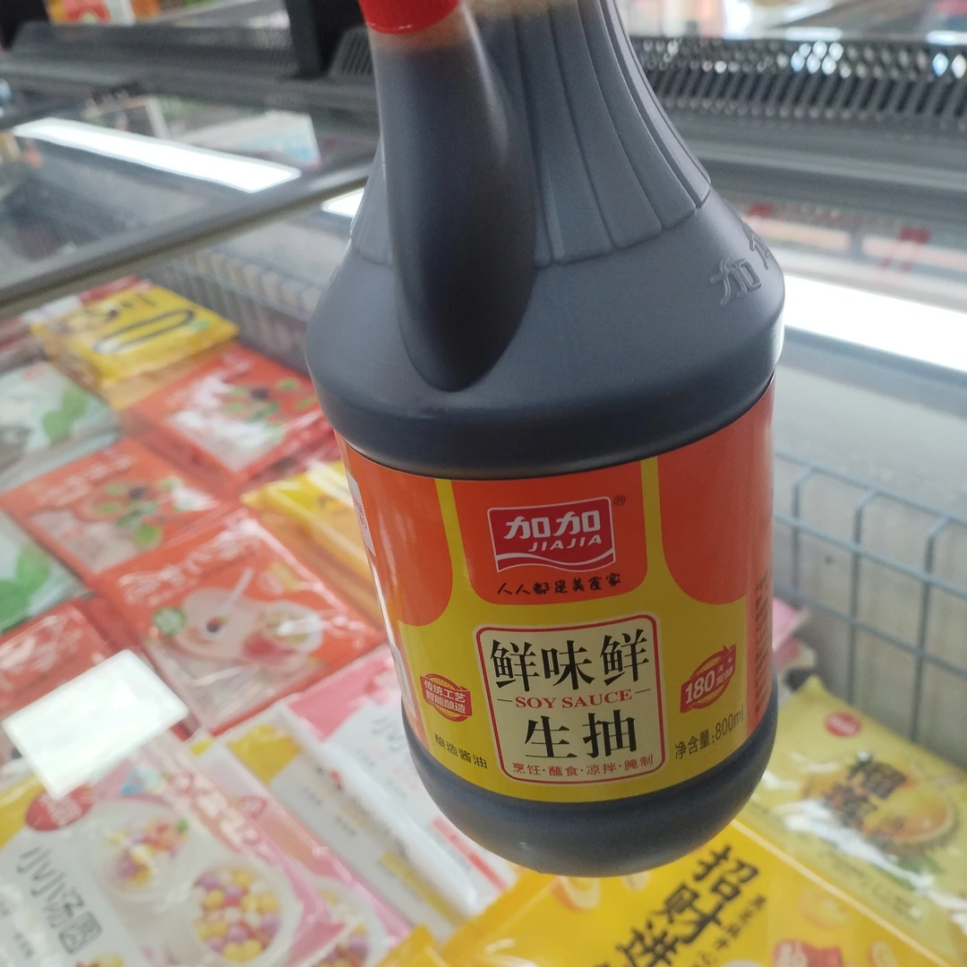 JIAJIA/加加鲜味鲜生抽800ml
