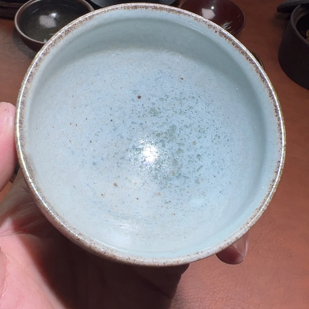 茶盏柴烧主人杯建窑建盏茶盏