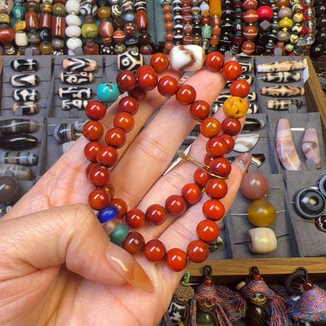 玛瑙/玉髓未镶嵌手链