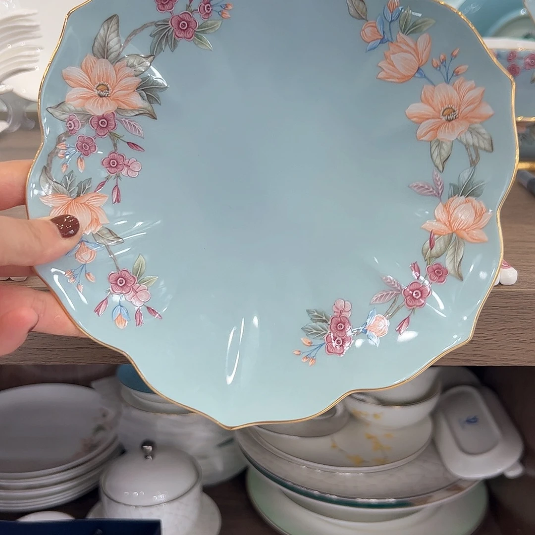 瓷天青时代骨碟2个