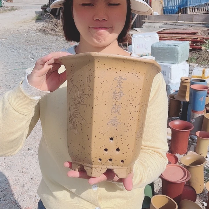 花盆紫砂宜兴紫砂精品花盆