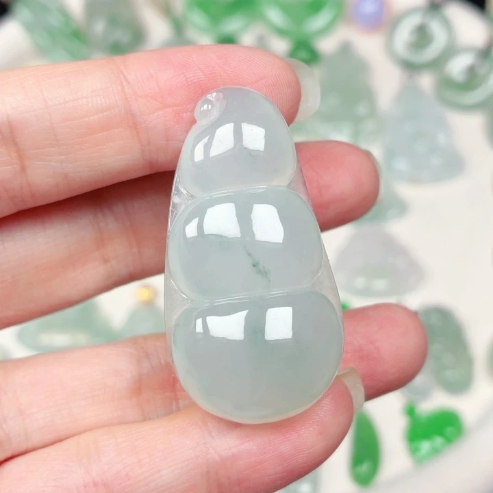 颈饰未镶嵌翡翠缅甸天然A货翡翠