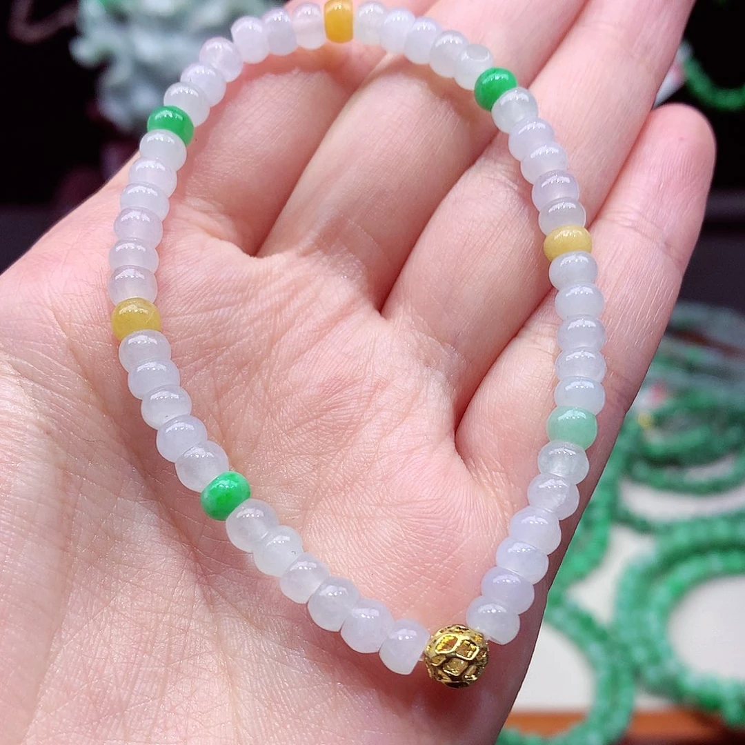 翡翠未镶嵌手链翡翠