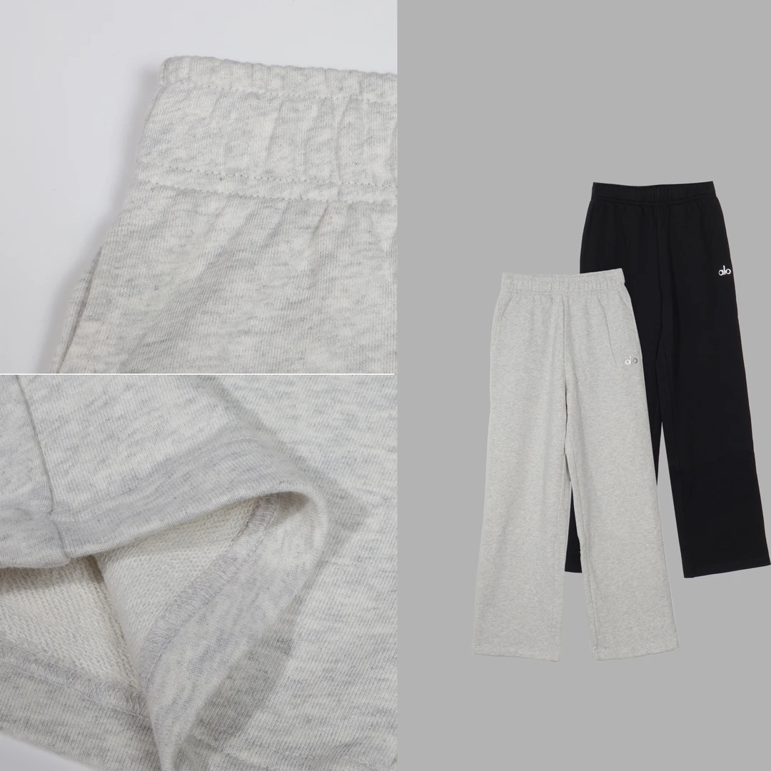 凯特丝蓓2334#休闲舒适毛圈压花直筒休闲裤