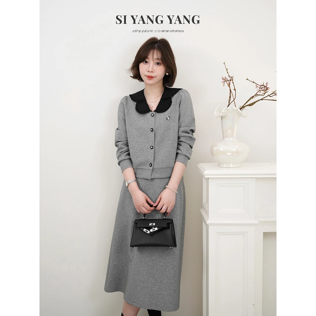 SIYANG气质减龄新款柔软舒适悬垂通勤经典套装TZ502A056SYY