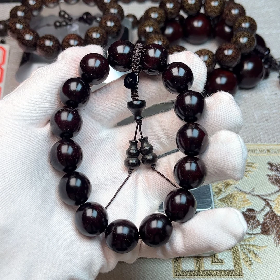 檀香紫檀（小叶紫檀）1.5 15颗 带星