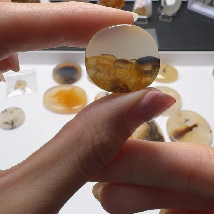 玛瑙/玉髓未镶嵌摆件