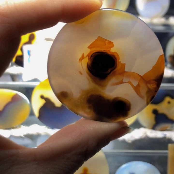 合金玛瑙/玉髓珠宝奇石87