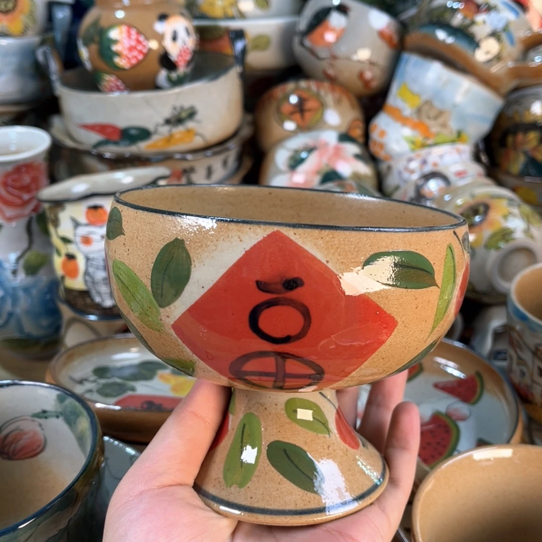 景德镇手工手绘杯