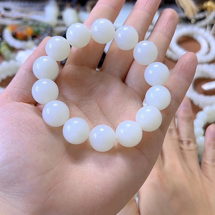 未镶嵌手串和田玉
