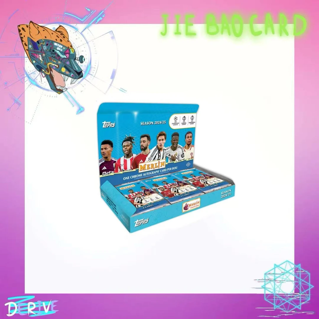 Topps 24-25 梅林hobby 足球球星卡盲盒（默认代拆）