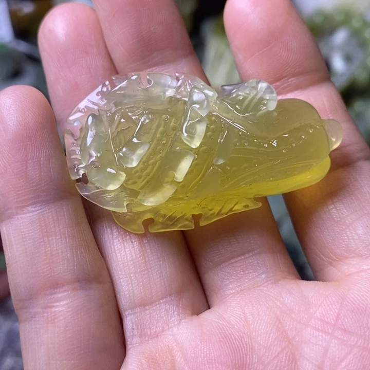 岫玉岫玉挂件未镶嵌