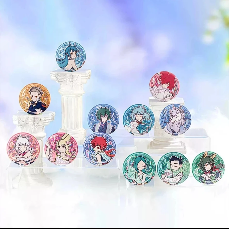 分子互动【拆盒】 非人哉入梦寻香系列马口铁58mm吧唧（直播代拆）