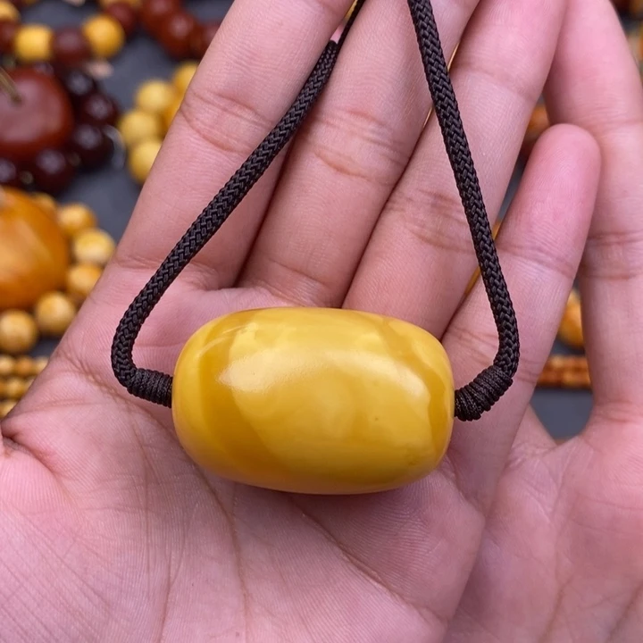 琥珀未镶嵌裸石蜜蜡L