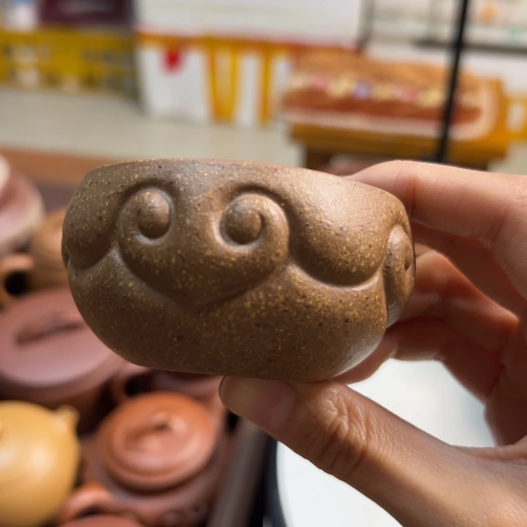 紫砂茶壶如意主人杯80