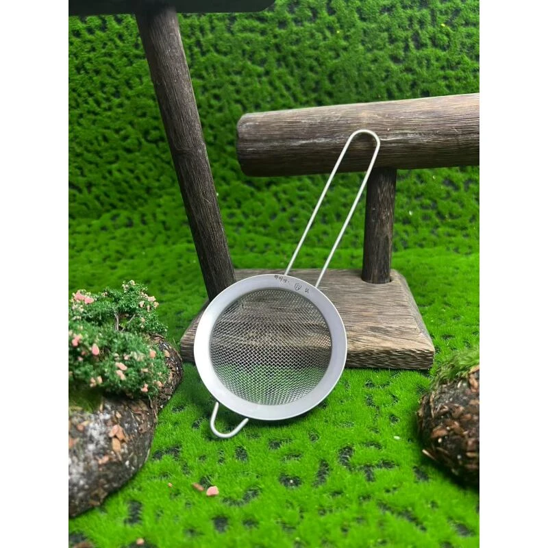 孤品 钛 漏勺过滤勺加家用大中小号