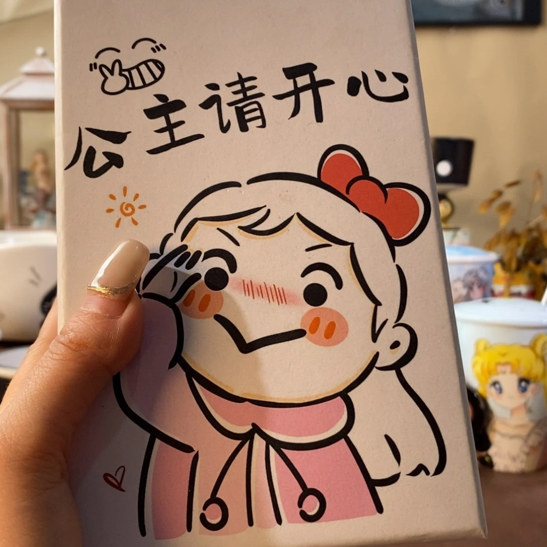杯景德镇文创手绘可爱水杯