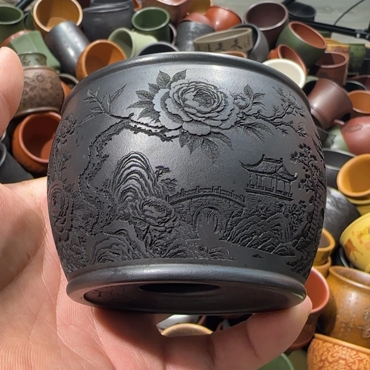 茶杯紫砂全手工制作工艺