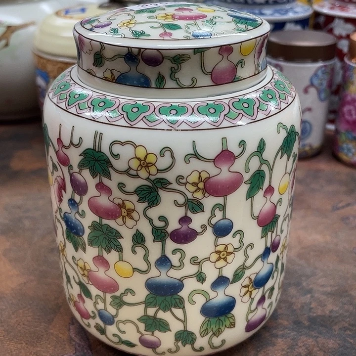 陶瓷罐茶叶罐密封罐储物罐
