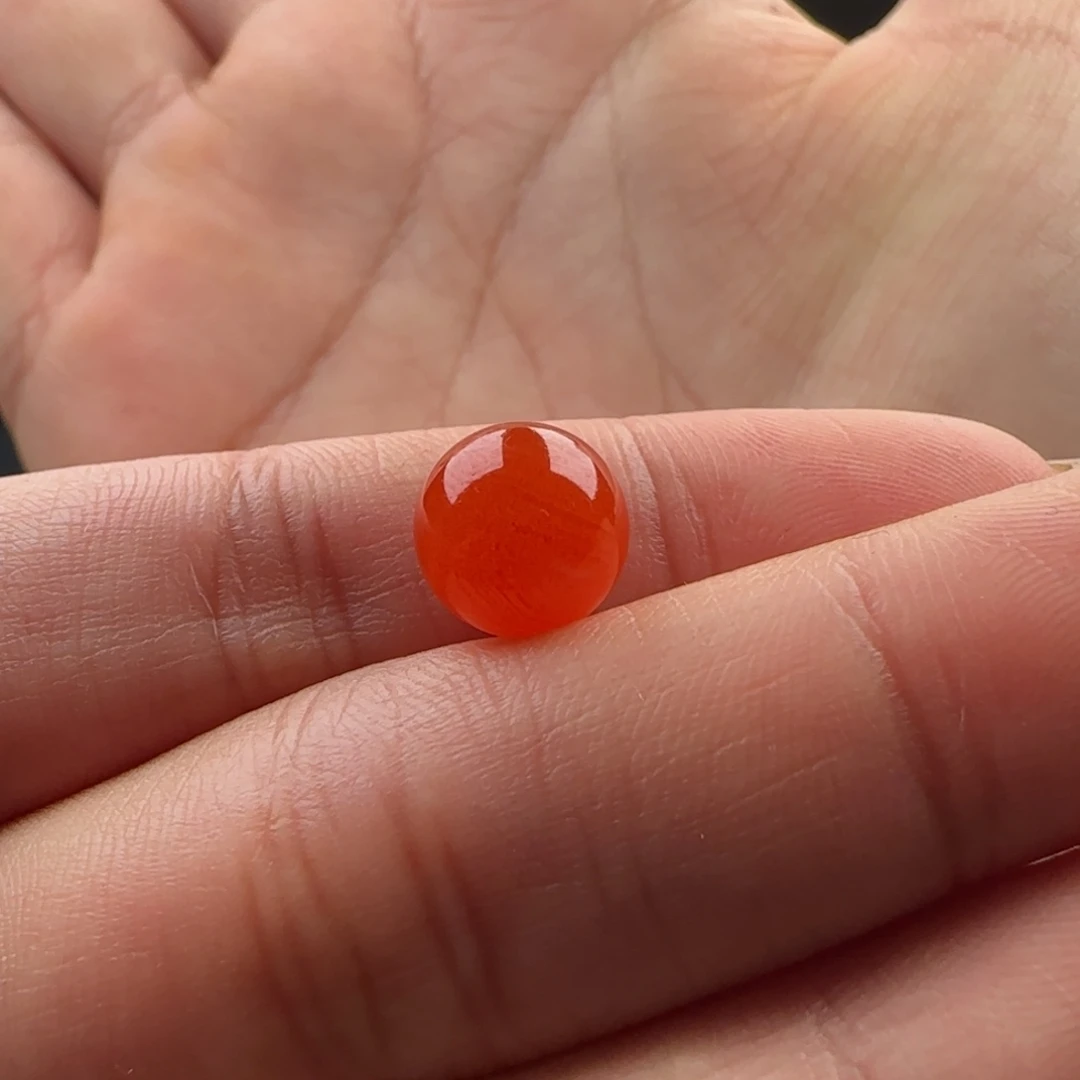 南红玛瑙未镶嵌圆珠8.9