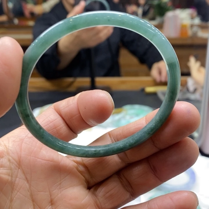 翡翠未镶嵌手镯翡翠手镯59-61，卡5+