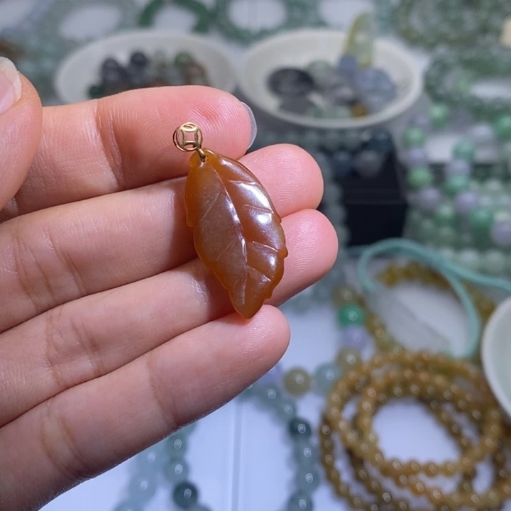 翡翠未镶嵌颈饰天然翡翠a货