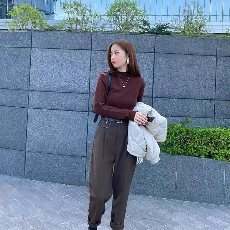 25816针织衫女外穿内搭
