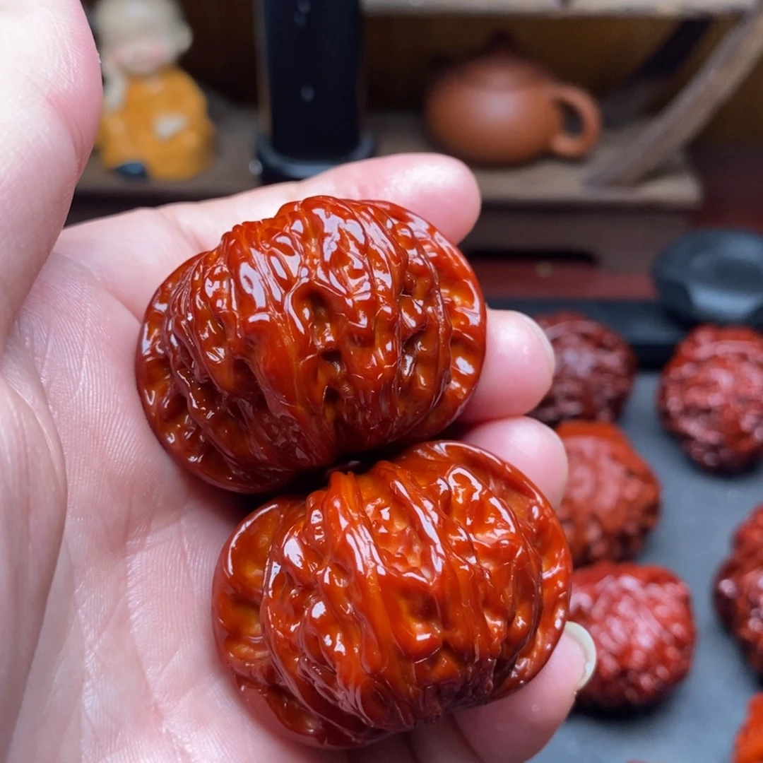 吊坠文玩核桃42磨盘