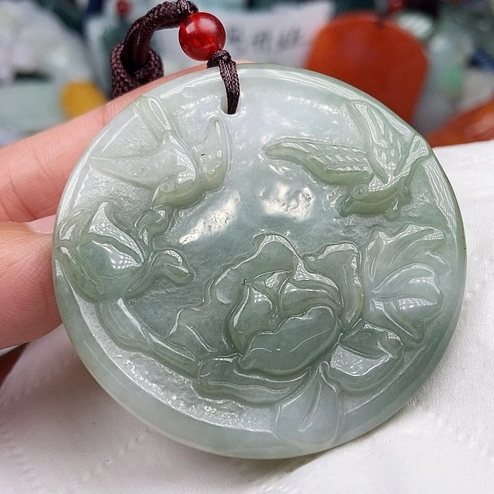 未镶嵌挂件翡翠翡翠