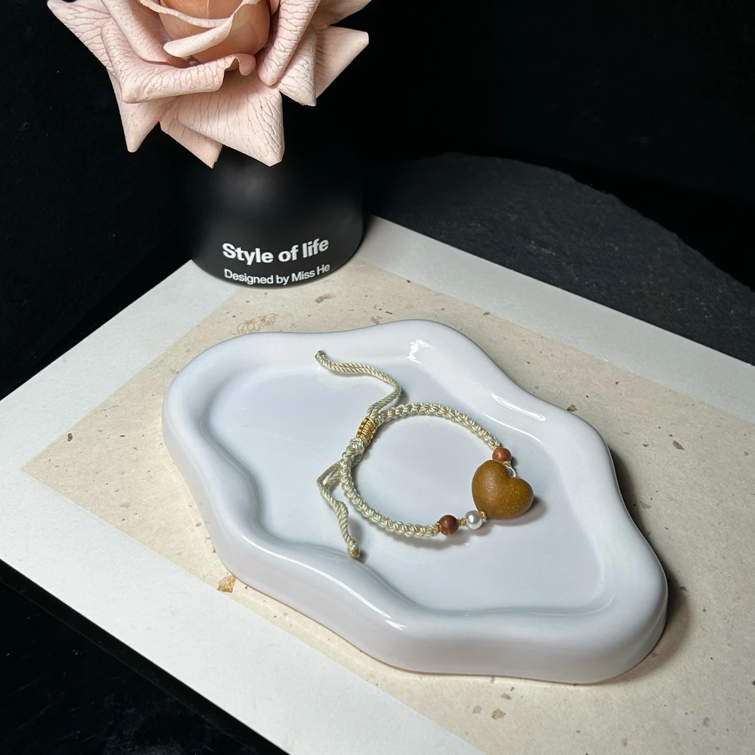 手工编织心型手绳 T（多样性发货）