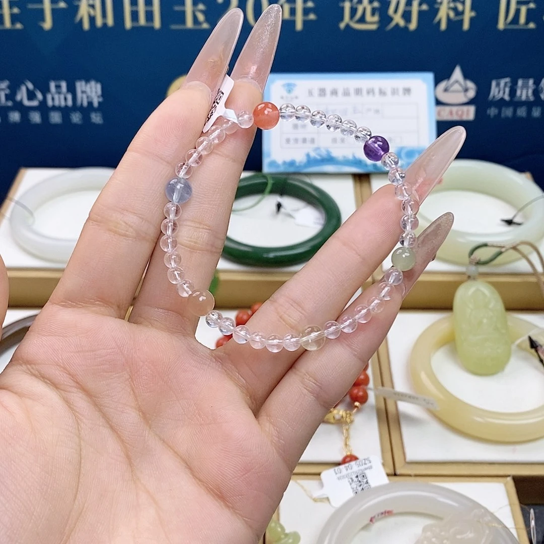 未镶嵌手链水晶sj