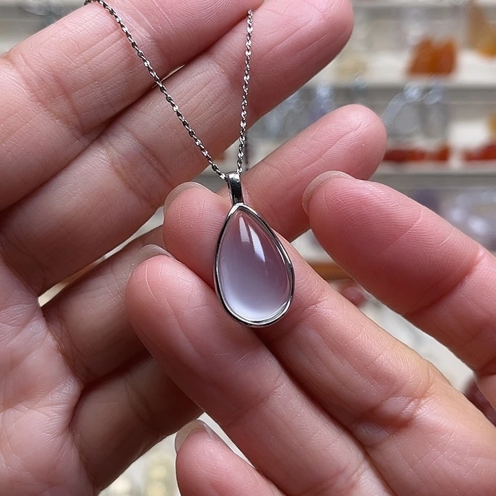 玛瑙/玉髓未镶嵌吊坠(不含链)