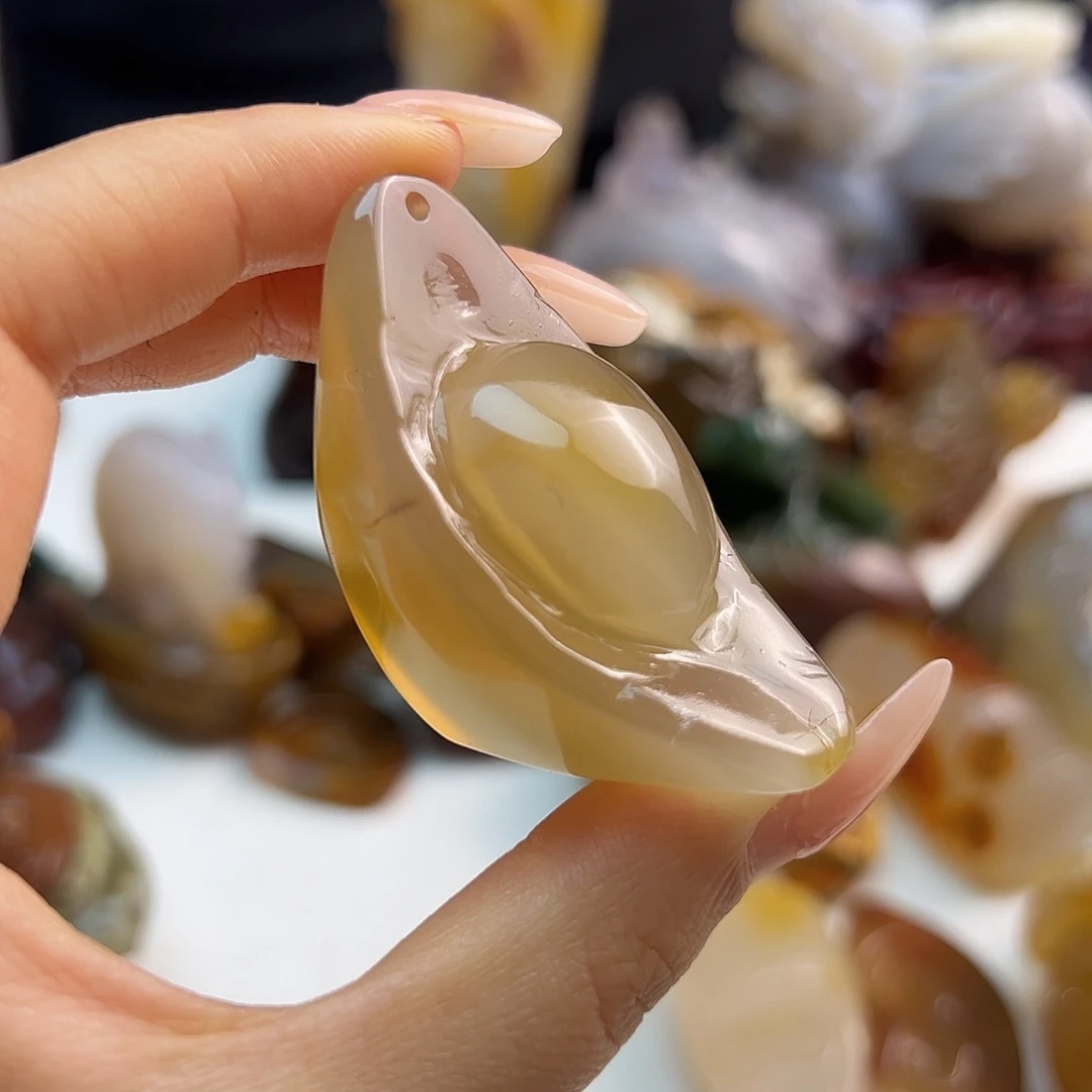 玛瑙/玉髓未镶嵌颈饰