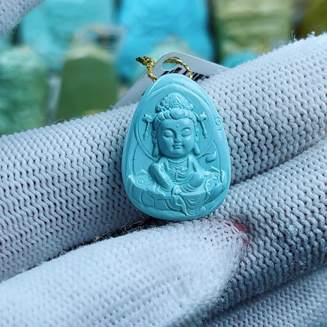 绿松石未镶嵌珠宝奇石