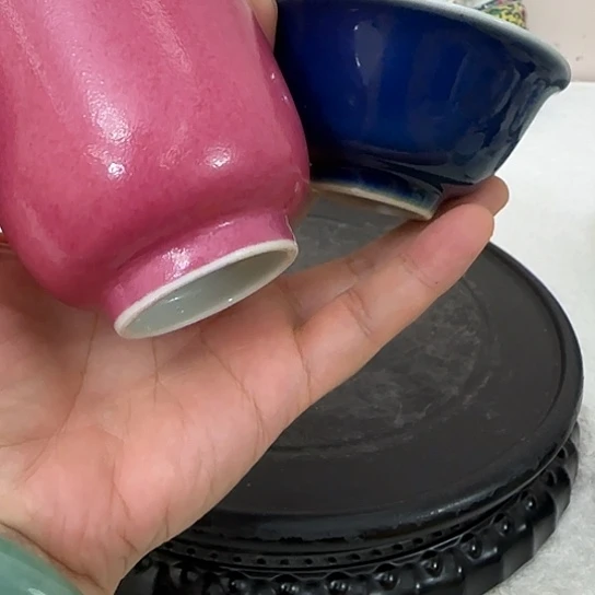 l***j手工制作单色釉杯