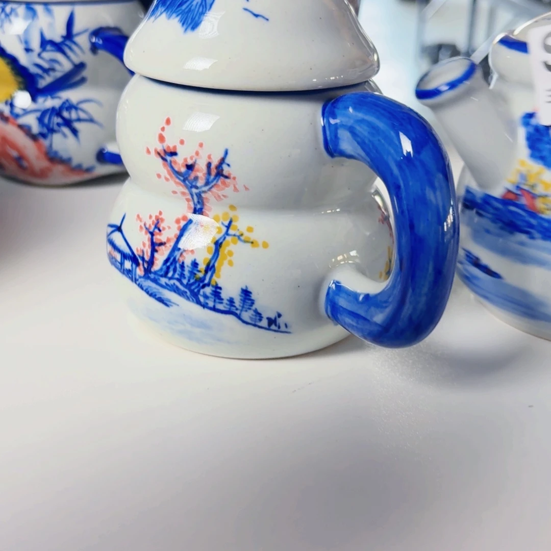 摆件景德镇老陶泥瓷器