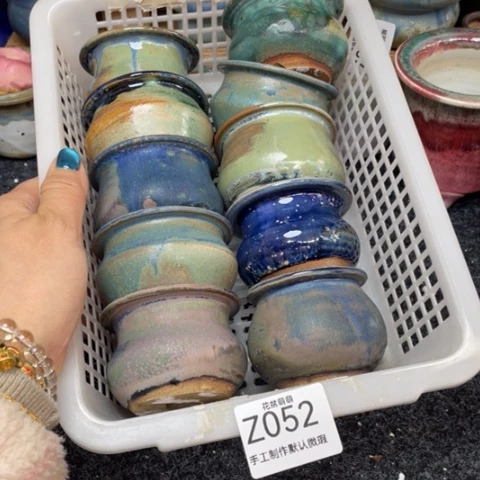 紫砂花盆微瑕052口径5厘米多