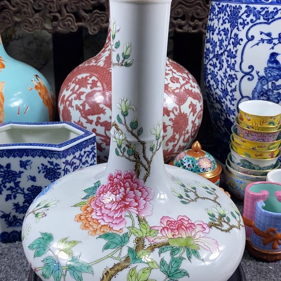 手工手绘陶瓷摆件工艺品用****9