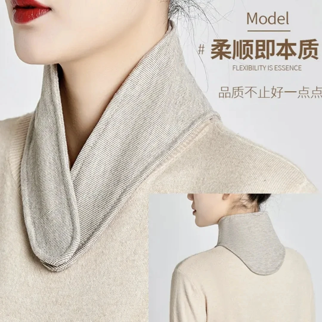 纯棉保暖护颈椎小围脖男女通用空调房防寒护颈带月子护脖神器G626