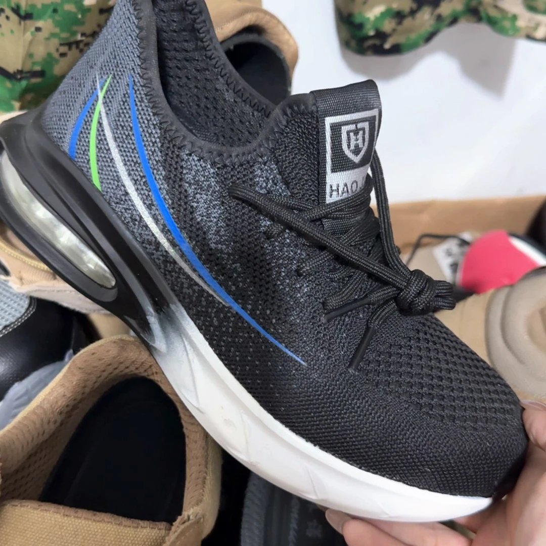 42目前穿k灰。飞织气垫高货